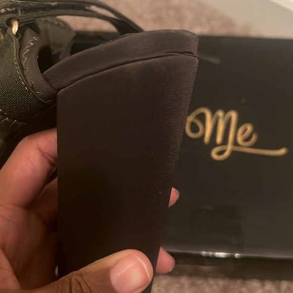 Fashion Nova "Liliana" Head in the Clouds Glamrock Military-style Platform Heels - Picture 9 of 16